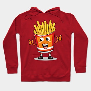 kawaii french fries T-Shirt cute potatofood Hoodie